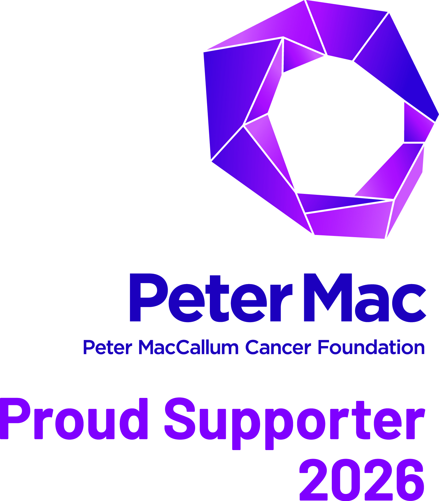 Peter Mac Foundation supporter logo